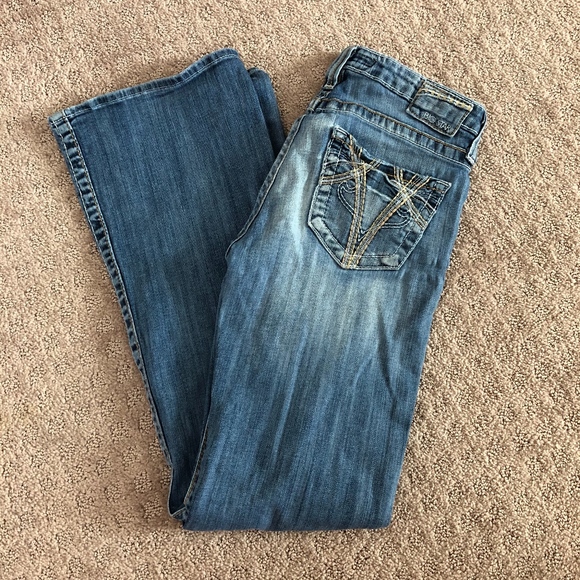 Big Star Denim - Big Star Sweet Boot Ultra Low Rise Jeans Size 27R